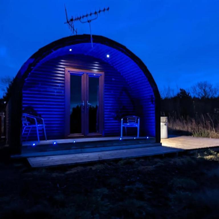 Pond View Pod 1 With Outdoor Hot Tub - Fife - Loch Leven - Lomond Hills Villa Kelty Bagian luar foto